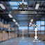 LED High Bay - 200W - 38.400 lm - 192 lm/W - 6000K Koud Wit - 90° - IP65 - IK08 - Dimbaar (DALI) - G5 - Flikkervrij