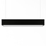 PURPL Lineaire Lamp - 150 cm - 45W - 3CCT  (3000K | 4000K | 5700K) - Dimbaar - Zwart