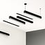 PURPL Lineaire Lamp - 120 cm - 36W - 3CCT  (3000K | 4000K | 5700K) - Dimbaar - Zwart