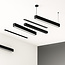 PURPL Lineaire Lamp - 60 cm - 17W - 3CCT  (3000K | 4000K | 5700K) - Dimbaar - Zwart