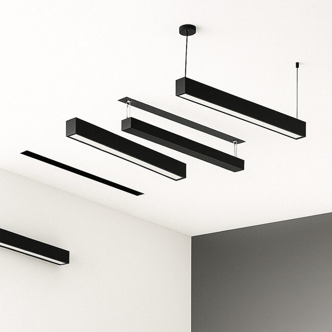 PURPL Ophang Set voor LED Lineaire Lamp CCT