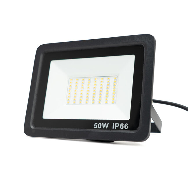 PURPL LED Breedstraler - 50W - 4000K Helder wit - 5500 lm - 120º - IP66 - IK08 - Zwart