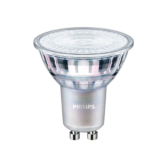 Philips Master Value LED Spot - GU10 - 3.7W (Vervangt 50W) - 365 lm - 3000K Warm wit (930) - PAR16 - 60D