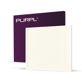 PURPL LED Paneel - 62x62 - 4000K - 20W - 4000 lm - 200 lm/W - UGR<22 - Back-lit