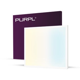 PURPL LED Paneel - 62x62 - CCT - Dimbaar - 36W - 4200 lm - 120 lm/W - UGR<19 - Edge-lit