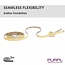 PURPL COB Led Strip - 5m - 840 LED's p/m - 24V - CCT (2700K-6500K) - IP65 stof- en waterdicht