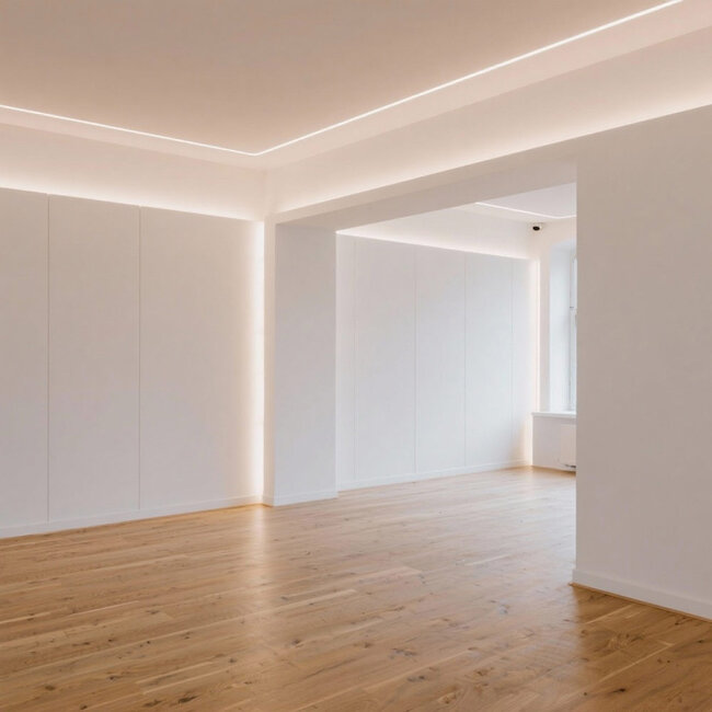 PURPL COB Led Strip - 5m - 512 LED's p/m - 24V - 4000k Helder Wit - IP20