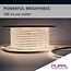 PURPL LED Strip - 50 m - 120 LEDs p/m - 220V - 4000K Helder wit - Dimbaar - IP67