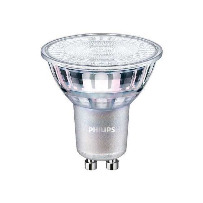 Philips Master Value LED Spot - GU10 - 3.7W (Vervangt 50W) - 365 lm - 3000K Warm Wit (930) - PAR16 - 36D - Dimbaar