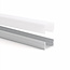 LED Strip Profiel Opbouw - 1,5 m - 20x20 mm - Aluminium - Opaal afdekkap - IP20 - Incl. montagemateriaal