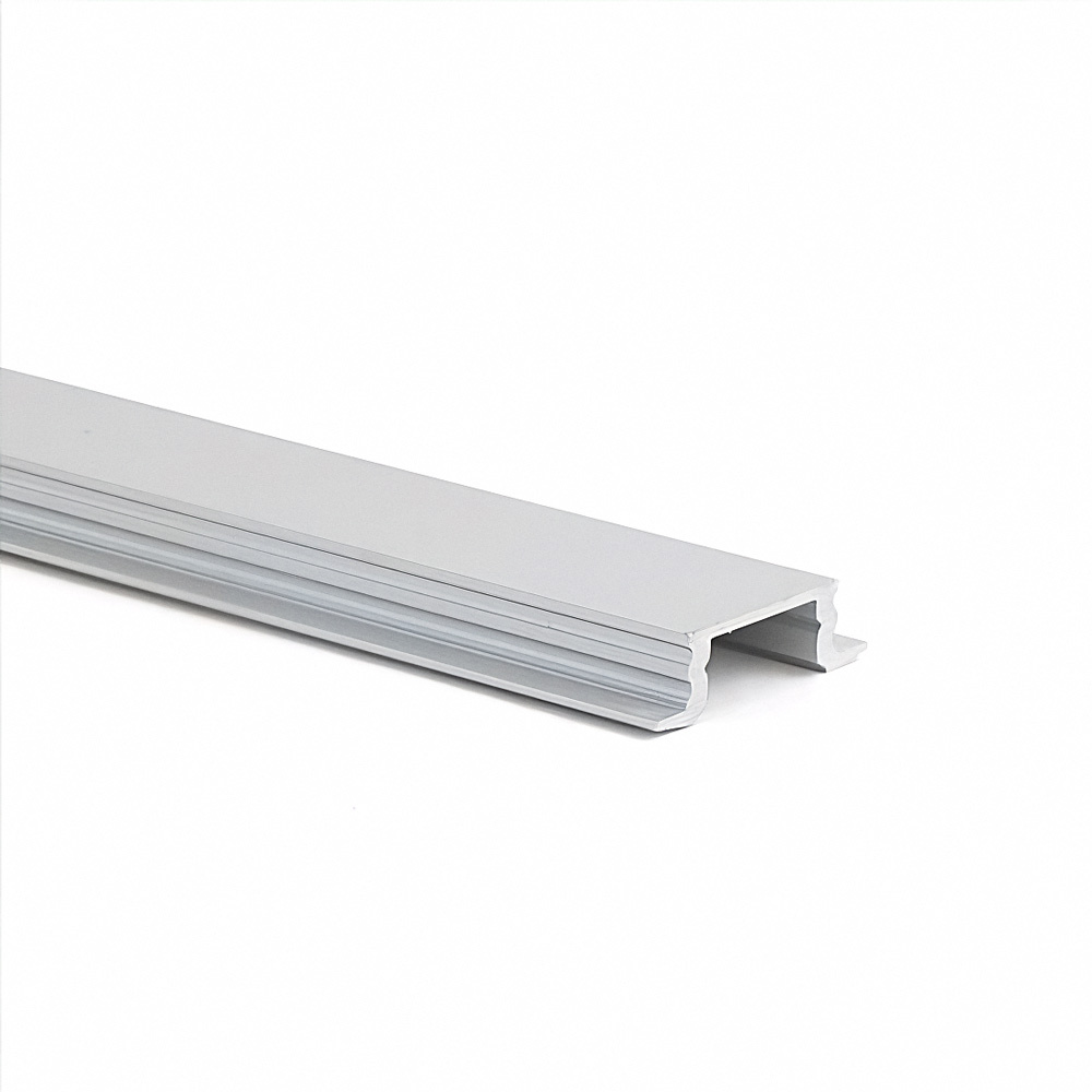 PURPL LED Strip Profiel Inbouw - 1,5 m - 25x7 mm - Aluminium - Opaal afdekkap - IP20 - Incl. montagemateriaal, foto 5 van 6