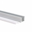 PURPL LED Strip Profiel Opbouw - 1,5 m - 17,5x15 mm - Aluminium - Opaal afdekkap - IP20 - Incl. montagemateriaal