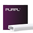 PURPL LED Strip Profiel Opbouw - 1,5 m - 17,5x7 mm - Aluminium - Opaal afdekkap - IP20 - Incl. montagemateriaal
