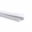 LED Strip Profiel Opbouw - 1,5 m - 17,5x7 mm - Aluminium - Opaal afdekkap - IP20 - Incl. montagemateriaal