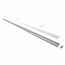 PURPL LED Strip Profiel Opbouw - 1,5 m - 23x10 mm - Aluminium - Opaal afdekkap - IP20 - Incl. montagemateriaal