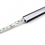 LED Strip Profiel Opbouw - 1,5 m - 17,5x7 mm - Zwart aluminium - Opaal afdekkap  - IP20 - Incl. montagemateriaal