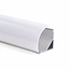 LED Strip Profiel Hoek - 30×30 mm - 1,5 m - Aluminium - Opale diffuser - IP20 - Incl. beugels en eindkappen