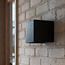 PURPL COB LED wandlamp - 6W - 3000K Warm Wit - Up & Down Light - IP54 - Voor Buiten en Binnen - Kubus - Zwart