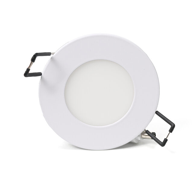PURPL LED Downlight - 3W - ø85 mm - 6000K Koud Wit - IP40 - Inbouw - Rond - Wit