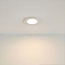 LED Downlight - 3W - ø85 mm - 3000K Warm Wit - IP40 - Inbouw - Rond - Wit