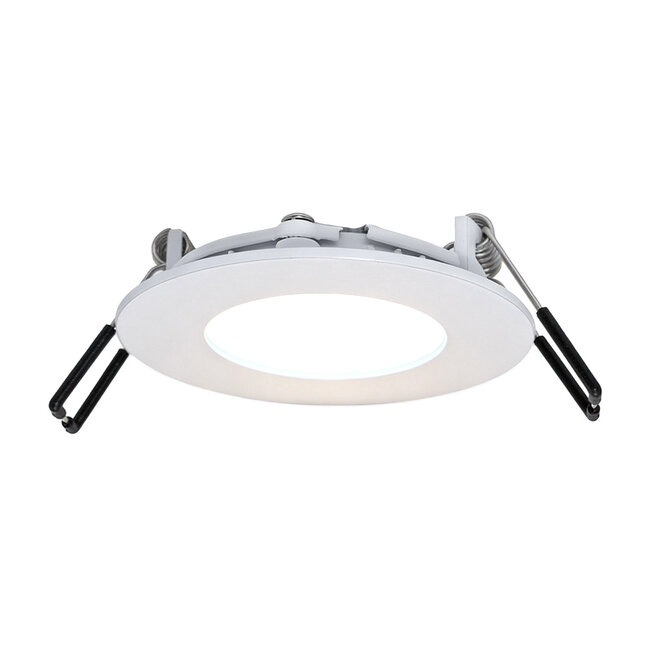 PURPL LED Downlight - 3W - ø85 mm - 6000K Koud Wit - IP40 - Inbouw - Rond - Wit