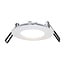 PURPL LED Downlight - 3W - ø85 mm - 6000K Koud Wit - IP40 - Inbouw - Rond - Wit