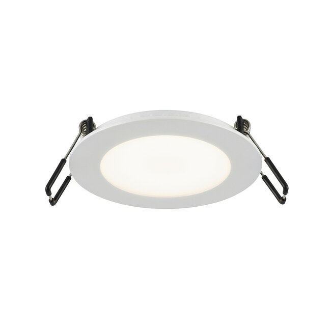 LED Downlight - 6W - ø120 mm - 4000K Helder Wit - IP40  - Inbouw - Rond - Wit
