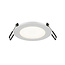 PURPL LED Downlight - 6W - ø120 mm - 4000K Helder Wit - IP40  - Inbouw - Rond - Wit