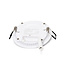 PURPL LED Downlight - 6W - ø120 mm - 4000K Helder Wit - IP40  - Inbouw - Rond - Wit