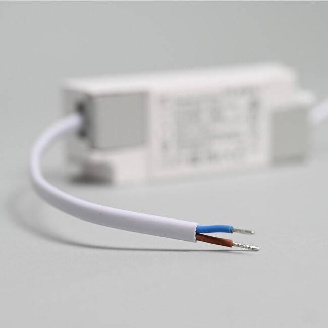 PURPL LED Downlight - 6W - ø120 mm - 3000K Warm Wit - IP40 - Inbouw - Rond - Wit