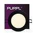 PURPL LED Downlight - 6W - ø120 mm - 3000K Warm Wit - IP40 - Inbouw - Rond - Zwart