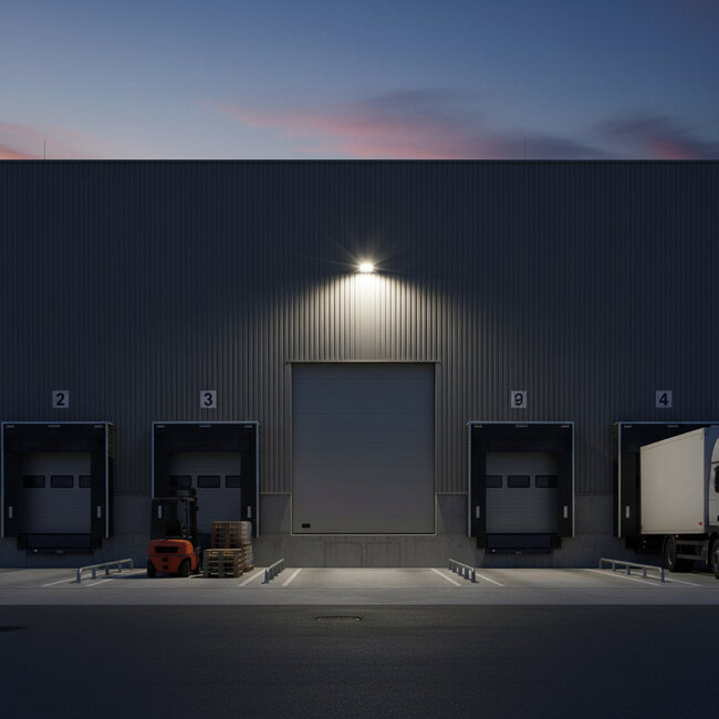 LED Breedstraler - 200W -  30000 lm - 4000K Helder wit - IP66 - IK08 - Zwart