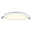 PURPL LED Downlight - 12W - ø170 mm - 3000K Warm Wit - IP40 - Inbouw - Rond - Wit
