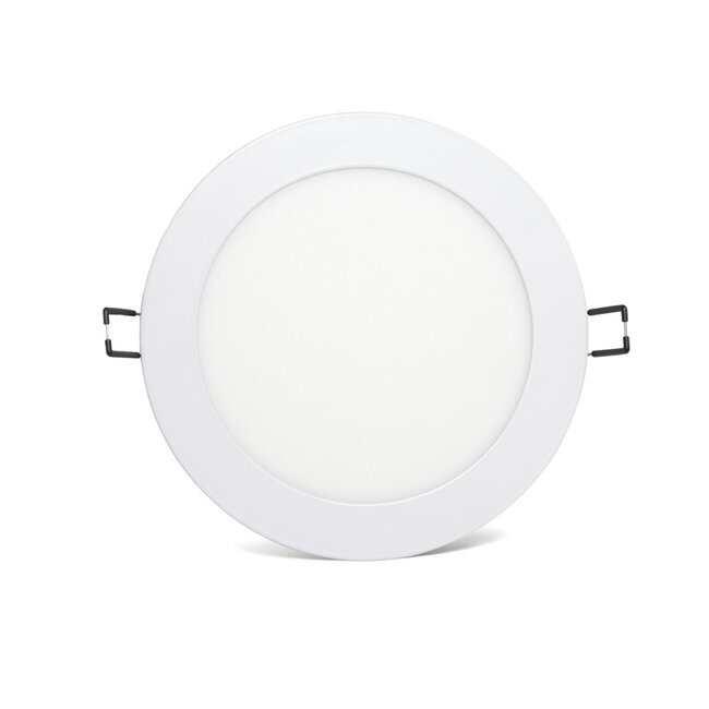 PURPL LED Downlight - 12W - ø170 mm - 3000K Warm Wit - IP40 - Inbouw - Rond - Wit