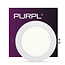 PURPL LED Downlight - 12W - ø170 mm - 4000K Helder Wit - IP40 - Inbouw - Rond - Wit