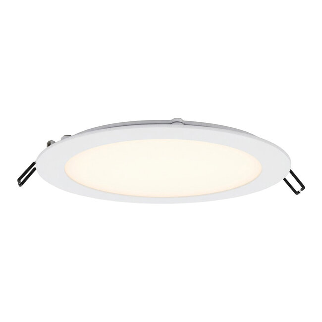PURPL LED Downlight - 12W - ø170 mm - 4000K Helder Wit - IP40 - Inbouw - Rond - Wit