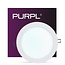 PURPL LED Downlight - 18W - ø225 mm - 6000K Koud Wit - IP40 - Inbouw - Rond - Wit
