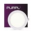 PURPL LED Downlight - 18W - ø225 mm - 4000K Helder Wit - IP40 - Inbouw - Rond - Wit