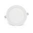 PURPL LED Downlight - 18W - ø225 mm - 4000K Helder Wit - IP40 - Inbouw - Rond - Wit