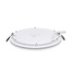 PURPL LED Downlight - 18W - ø225 mm - 4000K Helder Wit - IP40 - Inbouw - Rond - Wit