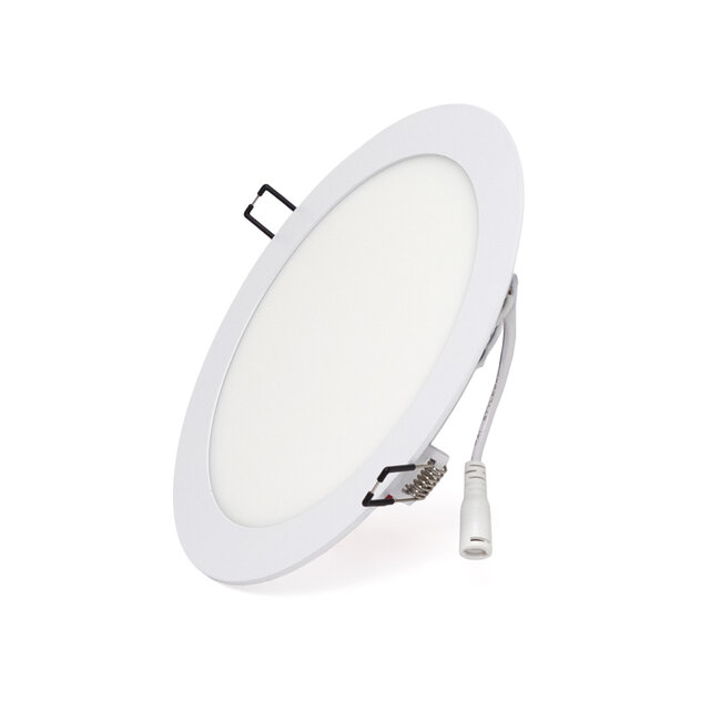 PURPL LED Downlight - 18W - ø225 mm - 4000K Helder Wit - IP40 - Inbouw - Rond - Wit