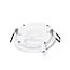 LED Downlight - 6W - ø120 mm - 3000K Warm Wit - IP40 - Inbouw - Rond - Wit