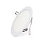 PURPL LED Downlight - 18W - ø225 mm - 3000K Warm Wit - IP20 - Inbouw - Rond - Wit
