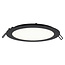 PURPL LED Downlight - 12W - ø170 mm - 4000K Helder Wit - IP40 - Inbouw - Rond - Zwart