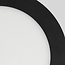 PURPL LED Downlight - 18W - ø225 mm - 3000K Warm Wit - IP40 - Inbouw - Rond - Zwart