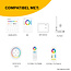 PURPL LED Breedstraler - 200W - 22000 lm - RGB+CCT (2700K-6500K) - 2.4 GHz - IP66 - IK08 - Dimbaar - FUTT08
