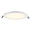 LED Downlight - 24W - ø238 mm - 3000K Warm Wit - IP40 - Inbouw - Rond - Wit