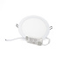 PURPL LED Downlight - 24W - ø238 mm - 3000K Warm Wit - IP40 - Inbouw - Rond - Wit
