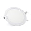 LED Downlight - 24W - ø238 mm - 6000K Koud Wit - IP40 - Inbouw - Rond - Wit