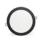 PURPL LED Downlight - 24W - ø238 mm - 4000K Helder Wit - IP40 - Inbouw - Rond - Zwart